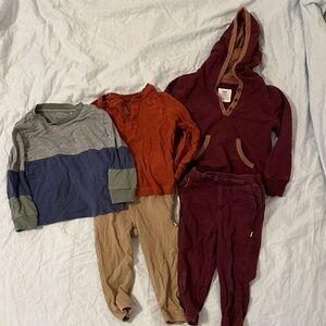 Play by little sleepies, lot of 18-24M boys clothes